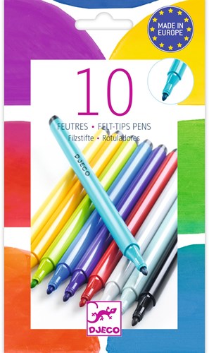 Djeco pennarelli e marcatori Arc-en-ciel - set creativo per bambini-3