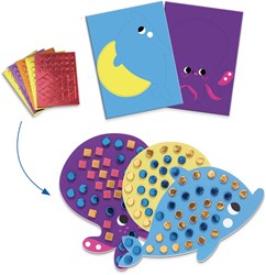 Djeco set attività creative divertimento marino - kit fai da te bambini