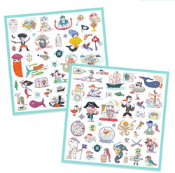 Djeco stickers pirati - set creativo FSC MIX