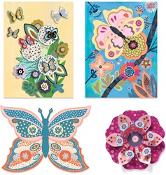 Djeco set creativo Flower Box - scatola multi-attività fiori