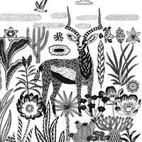 Djeco puzzle in legno Savane nocturne - giocattolo educativo FSC-3
