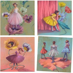 Djeco set ballerina - kit creativo pastello per bambini