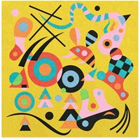 Djeco set arte con sabbia astratta - ispirata a Kandinsky FSC-2