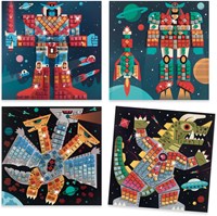 Djeco mosaico Space Battle - gioco creativo per bambini