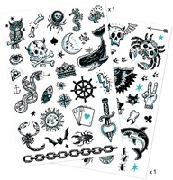 Djeco tattoo Dark side - tatuaggi temporanei per bambini FSC MIX