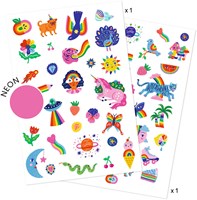 Djeco tattoo Rainbow - tatuaggi temporanei per bambini FSC MIX