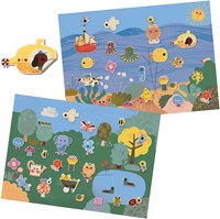 Djeco stickers Summertime - set creativo per bambini