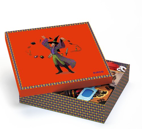 Djeco scatola magica Incredibile Magus set di trucchi magici per bambini