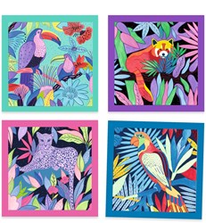 Djeco regalo divertente da colorare FSC MIX pagine Selva bambini