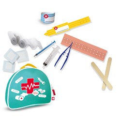 Ses valigetta del dottore set giocattolo per bambini - gioco di ruolo dottore