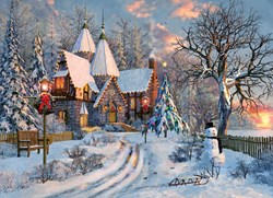 Eurographics puzzle Dominic Davison puzzle natalizio 1000 pezzi cartone