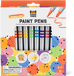 Tiger Tribe pennarelli pittura dual tip - marker creativi per bambini