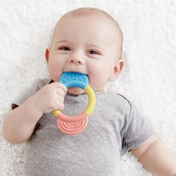 Hape anello dentizione baby - anello in riso, sicuro e colorato