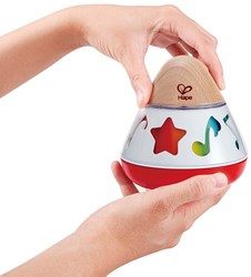 Hape Carillon rotante giocattolo musicale in legno per neonati ninna nanne