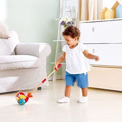 Hape spingere uccellino Lilly carrello in legno giocattolo musicale