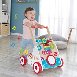 Hape girello My First Musical Walker con musica e blocchi