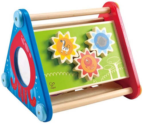 Hape scatola attività in legno giocattolo educativo portatile motricità-2