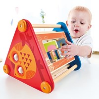 Hape scatola attività in legno giocattolo educativo portatile motricità