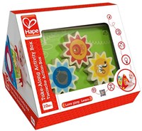 Hape scatola attività in legno giocattolo educativo portatile motricità-3