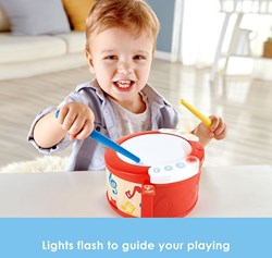 Hape Drum con luci - giocattolo musicale interattivo per bambini