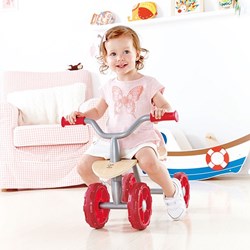 Hape bicicletta senza pedali Trail Rider - Bici bambini avventura rossa