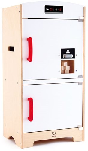 Hape frigorifero e congelatore per bambini - cucina giocattolo legno bianco-2