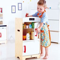 Hape frigorifero e congelatore per bambini - cucina giocattolo legno bianco