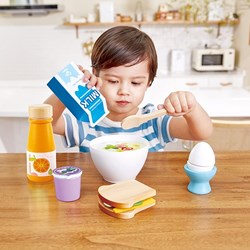 Hape set colazione - set colazione in legno per bambini