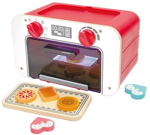 Hape forno giocattolo con cambio colore - cucina magica per bambini-2