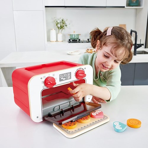Hape forno giocattolo con cambio colore - cucina magica per bambini