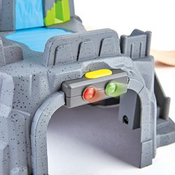 Hape tunnel ferroviario con luce e suono - giocattolo in legno