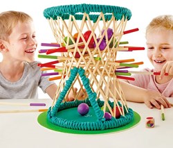 Hape gioco Mikado gioco di abilità Pallina bambù