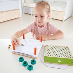 Hape pressa per fiori kit creativo - set artistico DIY per bambini