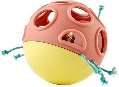 Hape sonaglio in legno Busy Bug Roll giocattolo per bambini piccoli-2