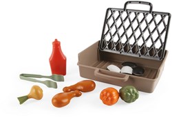 Dantoy set giocattolo barbecue colorato e resistente per bambini