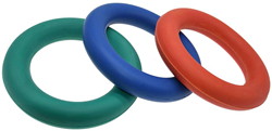 Pre-Sport anello da lancio giocattolo - Sponge Rubber Ring rosso 150mm