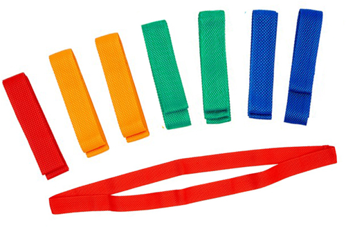 Pre-Sport fasce squadra arancioni 100cm - set da 10 bande sportive