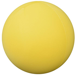 Pre-Sport palla in schiuma gialla 16cm - palla da gioco resistente per interno ed esterno
