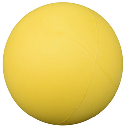 Pre-Sport palla in schiuma gialla 20cm - palla da gioco resistente per interno ed esterno