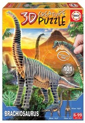 Educa puzzle 3D Brachiosaurus giocattolo in cartone educativo