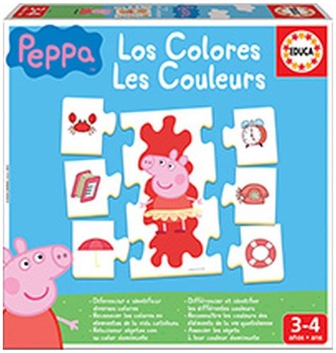 Educa Peppa Pig gioco educativo dei colori per bambini dai 3 anni