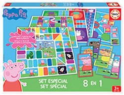 Educa Peppa Pig gioco educativo 8-in-1 gioco colorato per bambini