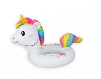 Heless salvagente unicorno per bambole - gioco da piscina per bambole 28-35 cm