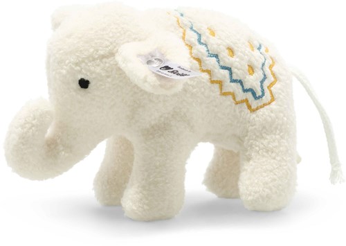 Steiff elefante peluche sonaglio - bianco - 10 cm - giocattolo neonato-2