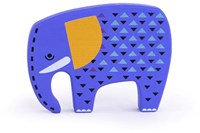 Bajo figura animale giocattolo - Animali in pericolo elefante cartone