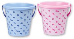 Androni Giocattoli giocattolo da sabbia secchiello conchiglie plastica