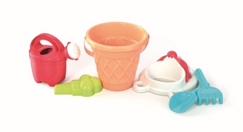 Androni Giocattoli set secchiello giocattolo spiaggia 17cm sabbiera gelato-2