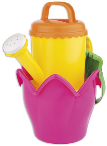 Androni Giocattoli set secchiello giardino - set giochi da sabbia per bambini