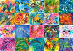 Enjoy Puzzle puzzle magia degli animali - 1000 pezzi giocattolo colorato