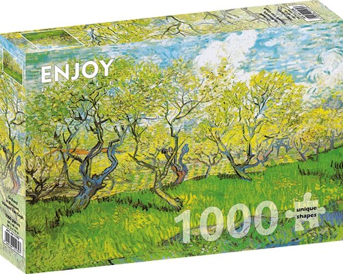 Enjoy Puzzle puzzle Vincent van Gogh frutteto in fiore 1000 pezzi-2